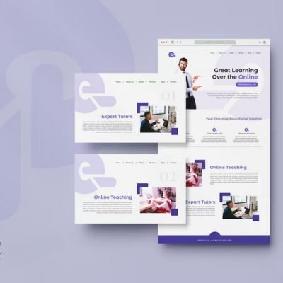 website mockup